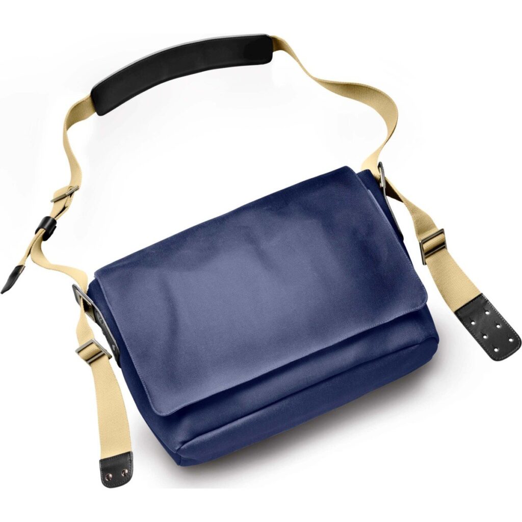 Brooks tas Barbican canv bl/zw Blauw