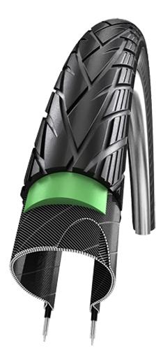 Schwalbe btb 26×1.75 Energ plus refl zw Zwart