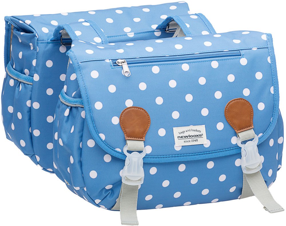 New Looxs dubbele tas Joli Midi Polka Blue