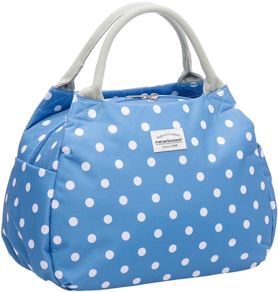 New Looxs schoudertas Tosca Midi Polka bl Blauw