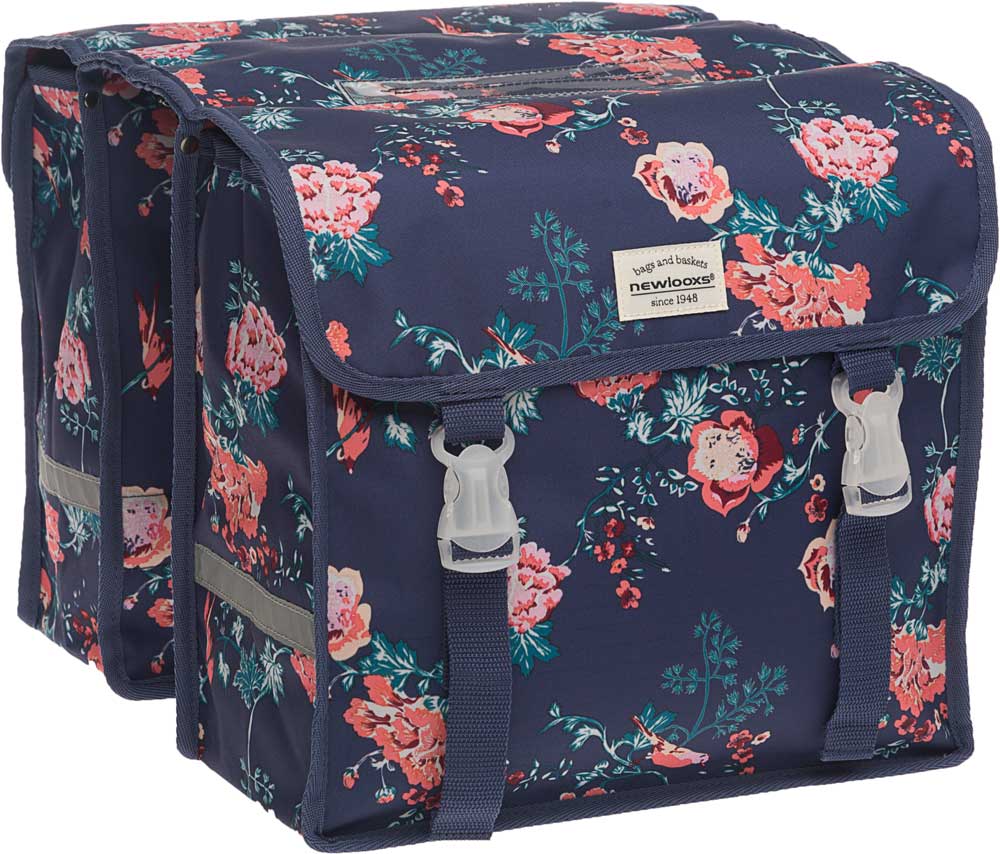 New Looxs dubbele tas Fiori Midi Ella Blue Blauw