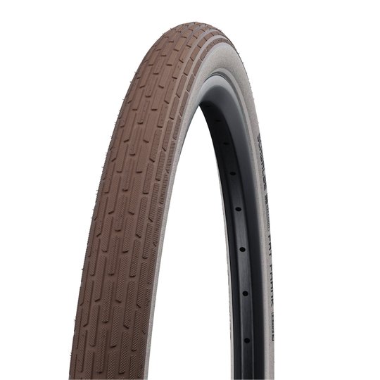 Schwalbe btb Fat Frank K-Guard 28 x 2.00 br/wit re BROWN-WHITE