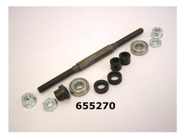Sturmey Archer SA vooras ST naaf 183mm HSB433 Zilver