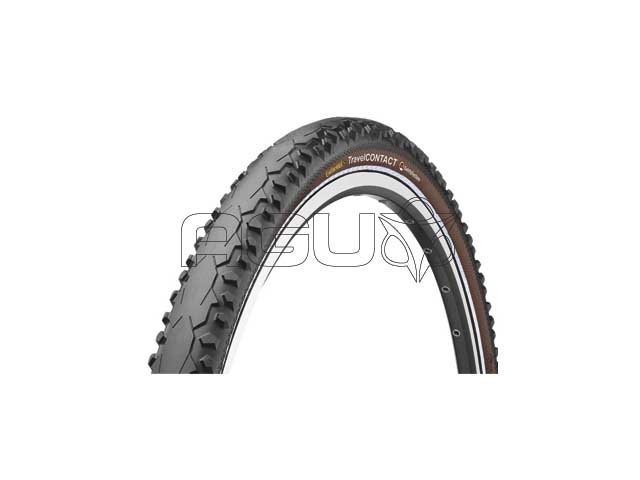 Continental Conti btb 28×1.60 TravelContact zw Zwart