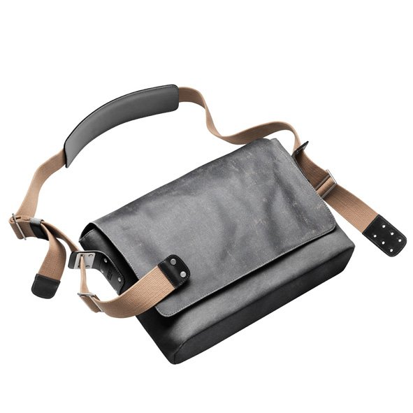 Brooks tas Barbican M can/leer zw Zwart