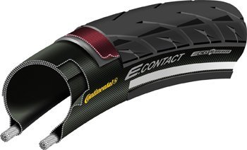 Continental Conti btb 28×1 3/8 E.Contact R zw Zwart