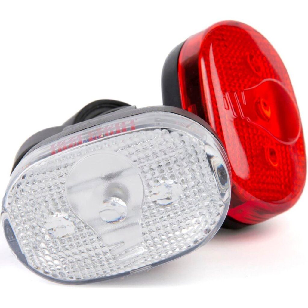 Ikzi Light verlichtingsset ovaal 3 led batterij Rood - Afbeelding 2