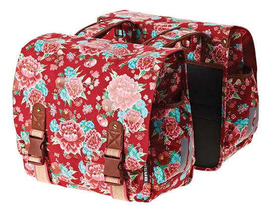 Basil dubb tas Bloom rd Scarlet Red