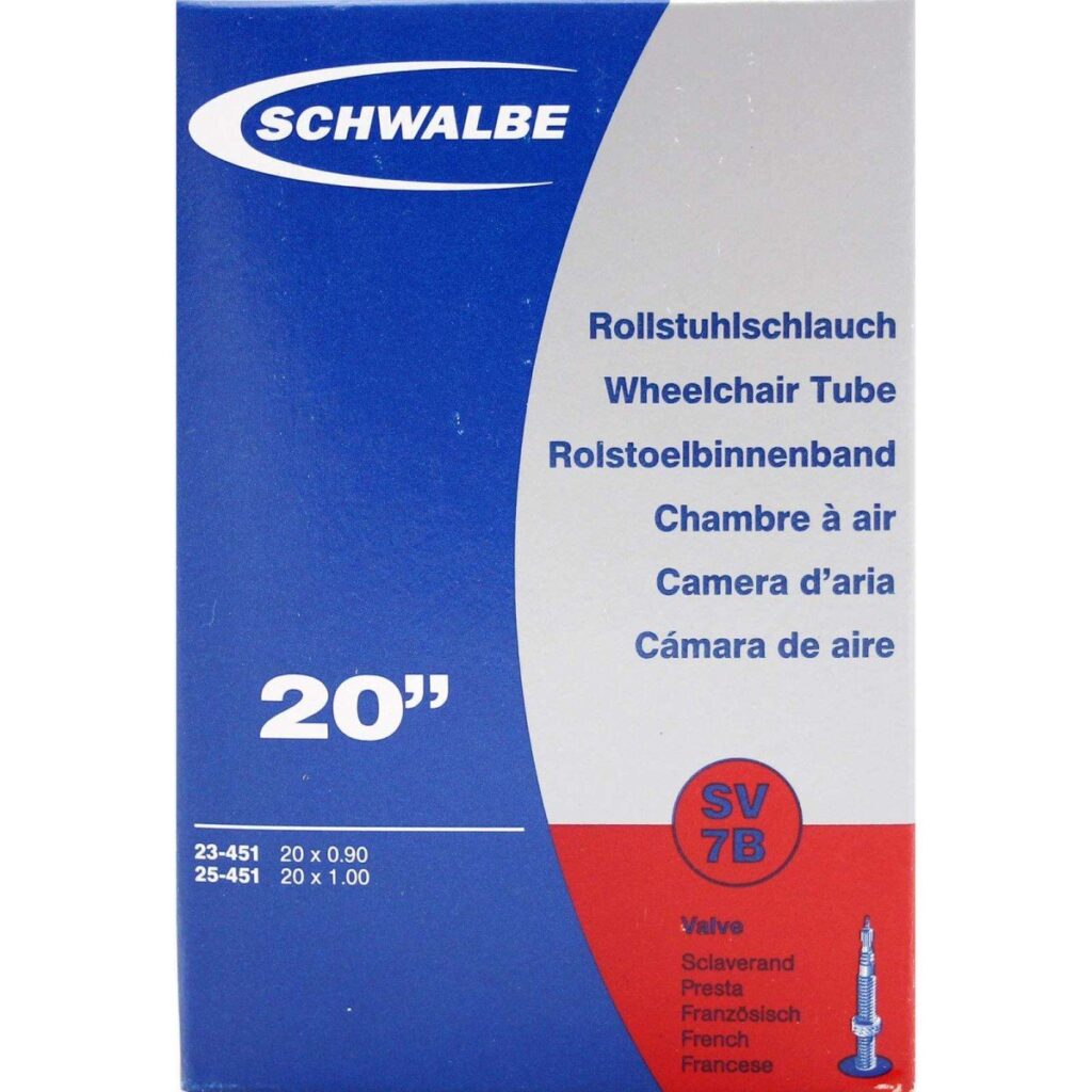 Schwalbe bnb SV7B 20 x 0.90 – 1.00 fv 40mm