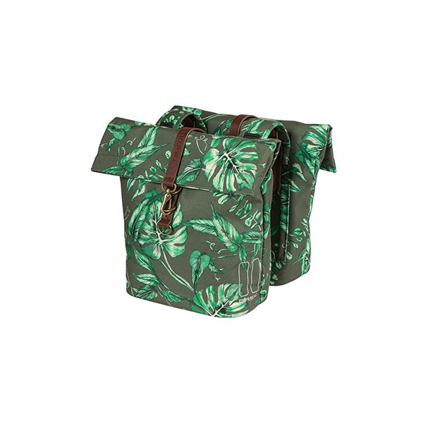 Basil fietstas dubbel Ever-Green 28-32