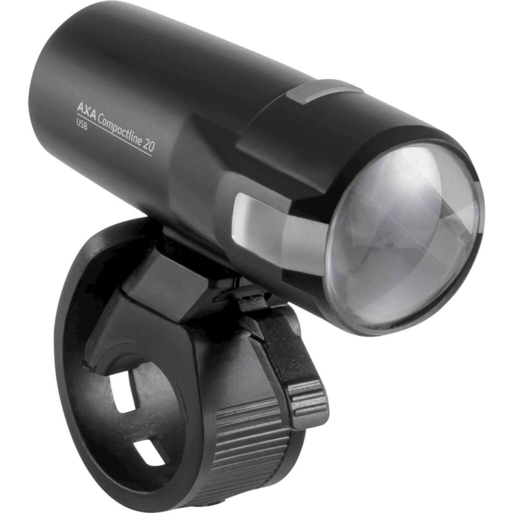 Axa koplamp Compactline usb 20 lux