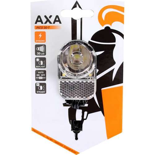 Axa koplamp Pico T led steady auto dynamo 30 lux z - Afbeelding 3