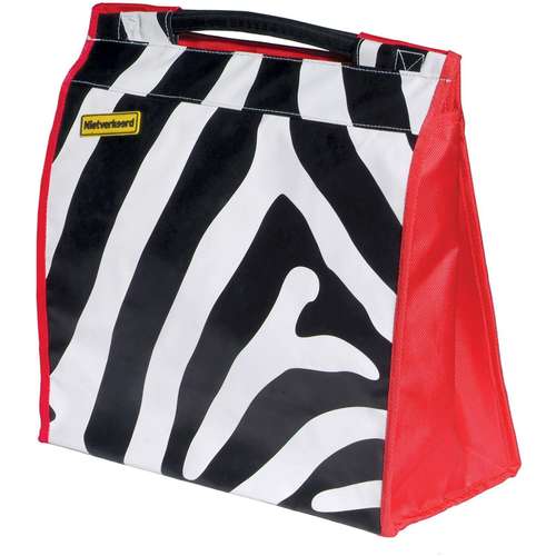 Niet Verkeerd NV shoppertas zebra streep bisonyl