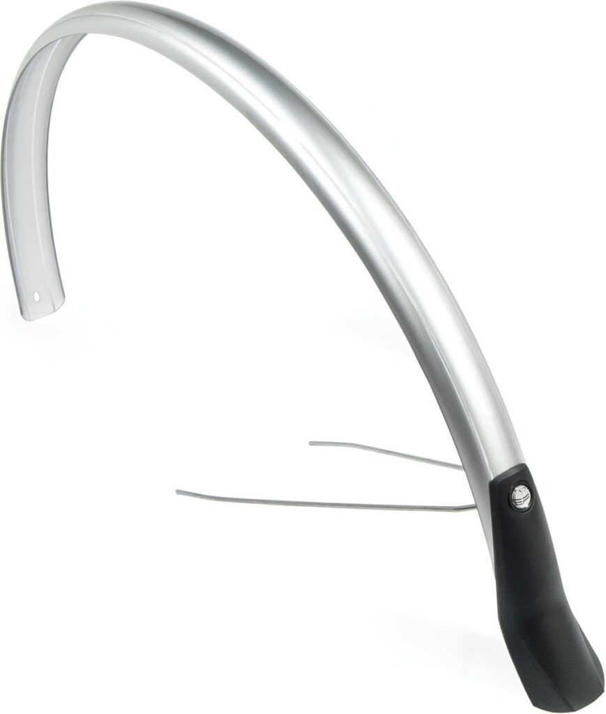 Eurofender EF spatbord achter Snello 28 46mm zilver