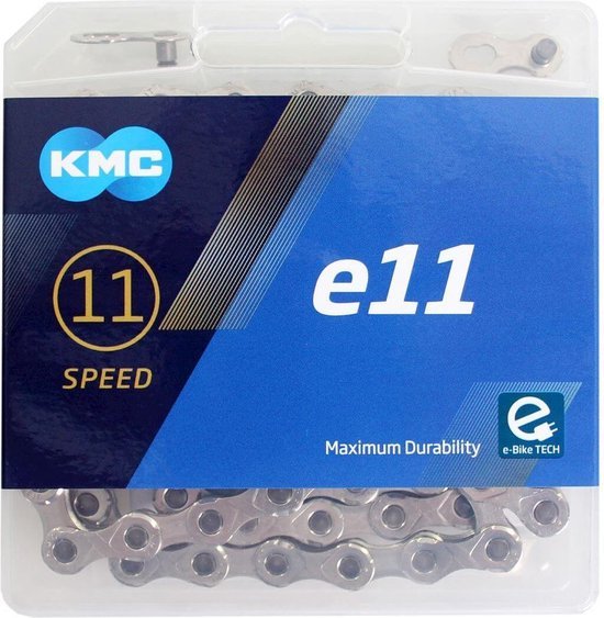 Kmc ketting E11 silver E-bike 122s