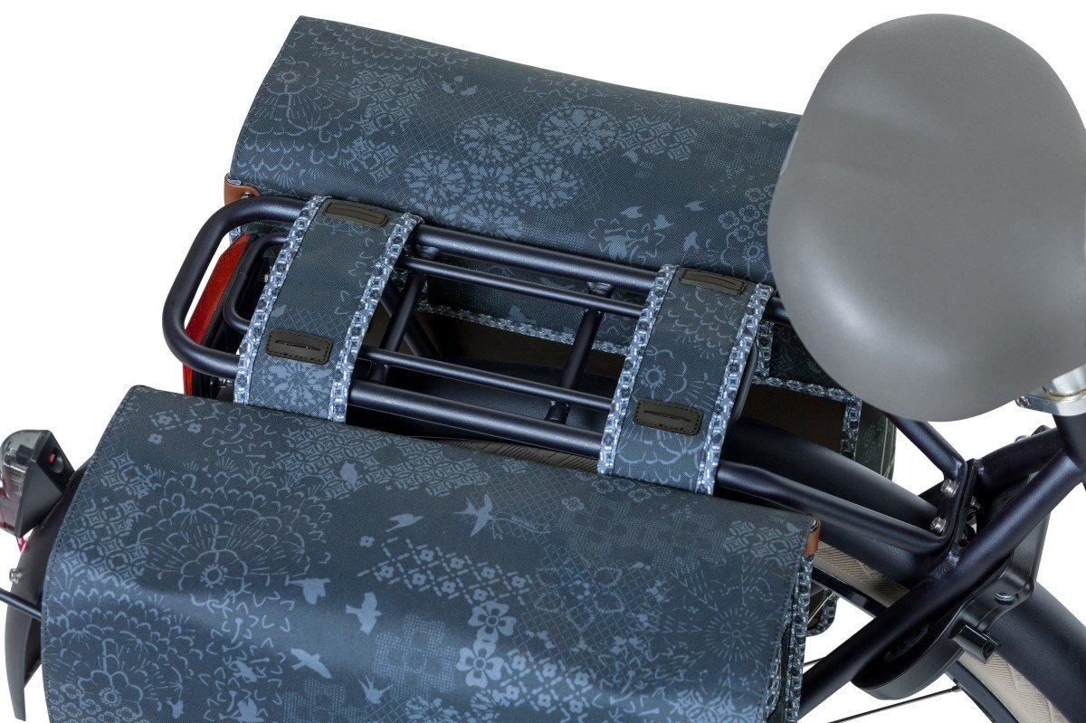 Basil fietstas dubbel Boheme indigo blue 35L - Afbeelding 5