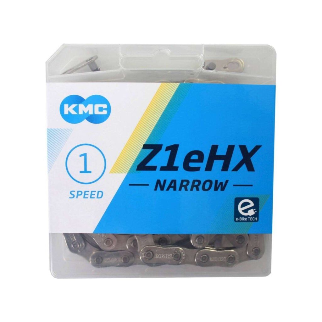 Kmc ketting Z1eHX 3/32 narrow silver 112s
