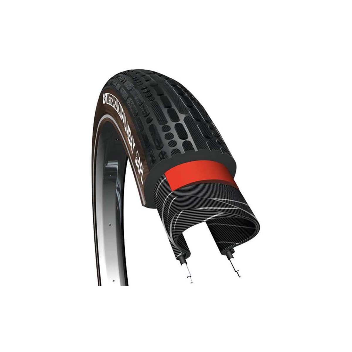 Cst btb Palmbay 28 x 2.00 zw/br refl