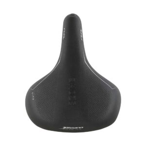 Selle Bassano zadel Rivale 3zone City-Zwart