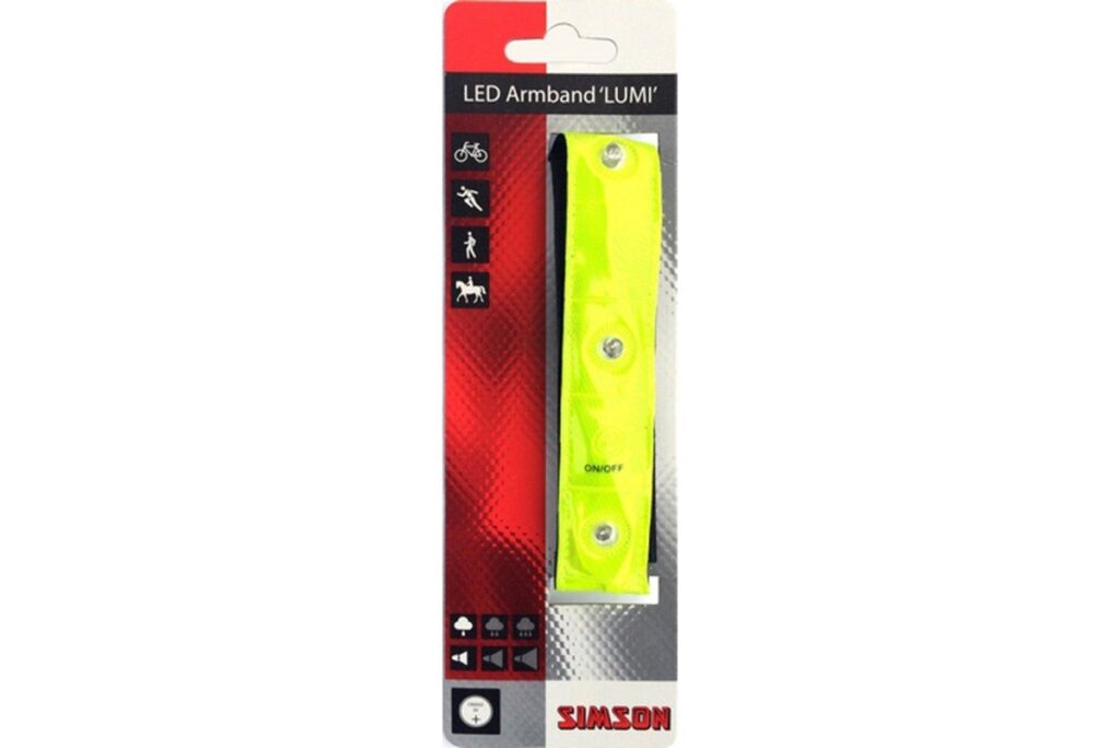 Simson reflectie armband Lumi led