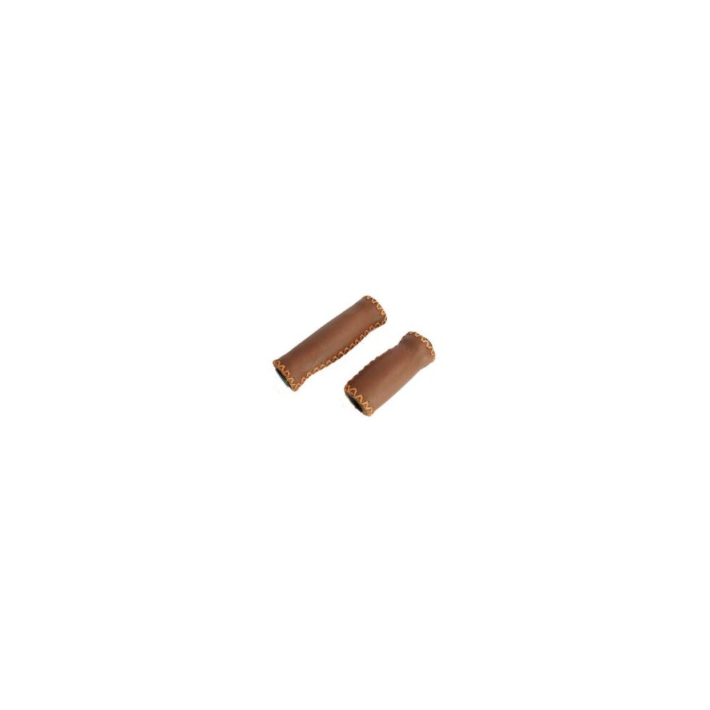 Velo handvatten leer 92/127mm licht bruin