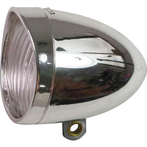 Ikzi Light koplamp Retro SR batterij chroom