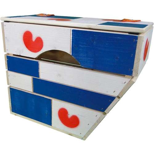 Unbranded Houten fietstas A4 Fryslan