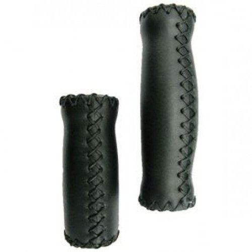 Velo handvatten leer 92/127mm zwart