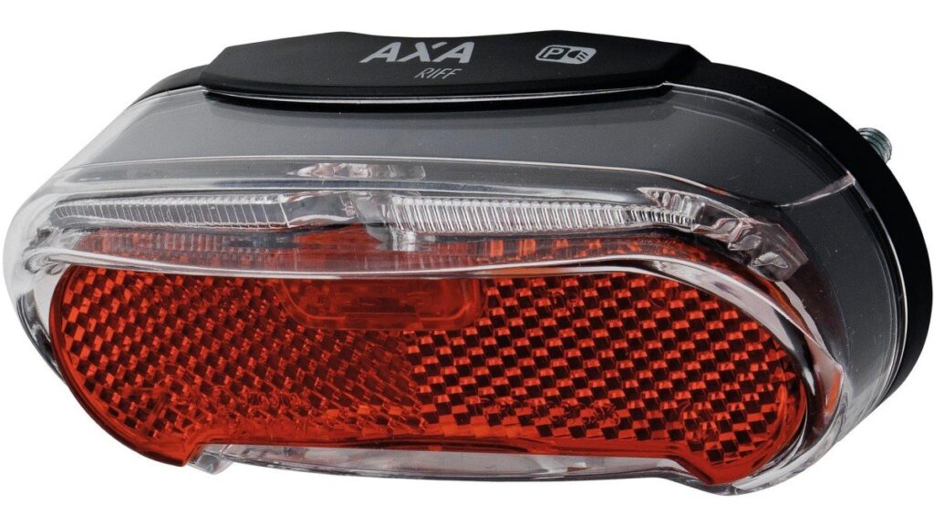 Axa achterlicht Riff switch batterij 80mm