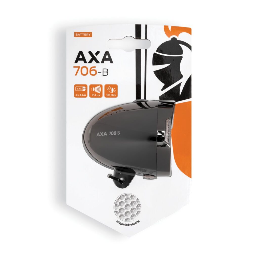 Axa koplamp 706 15 lux batt