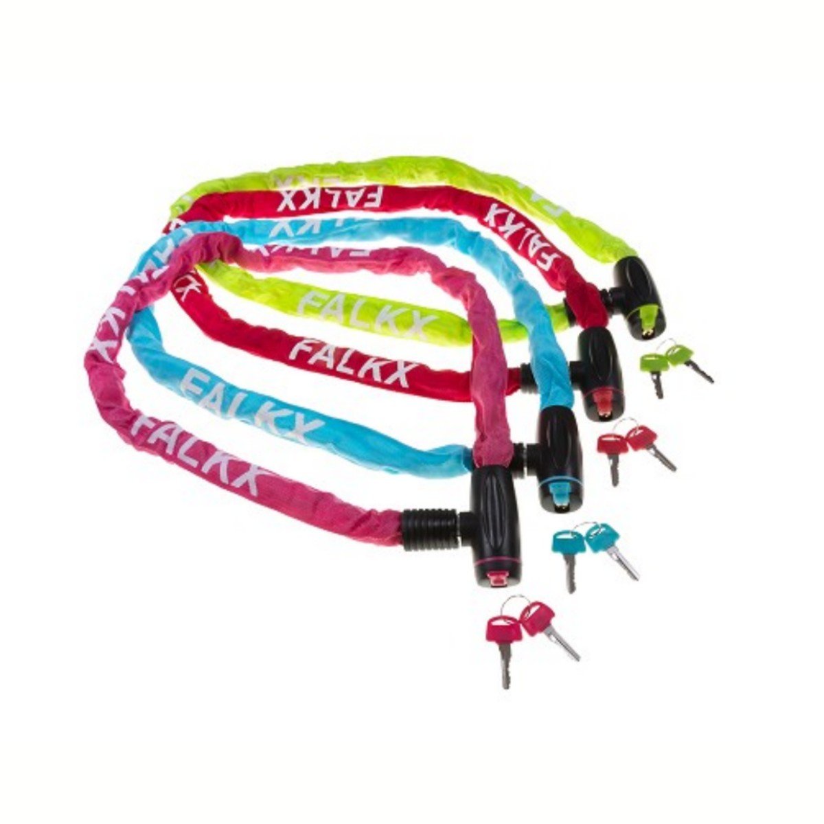 Falkx kettingslot 6x1200mm. sorti kleur