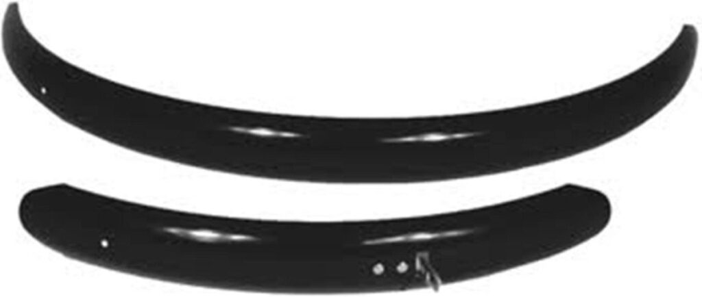 Falkx Spatbord 26 zwart p stel + stangen