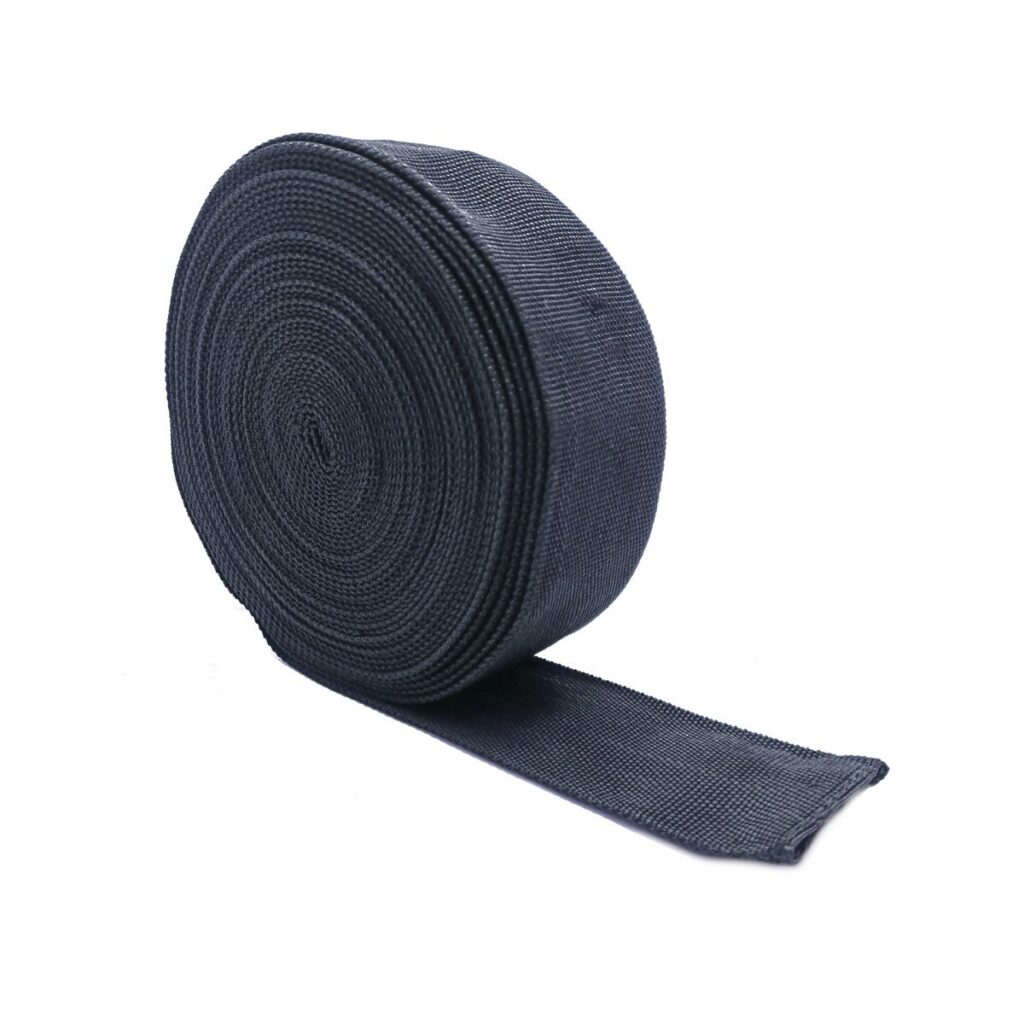 Falkx Nylon kettingslot cover zwart, 10x10mm, 10 m