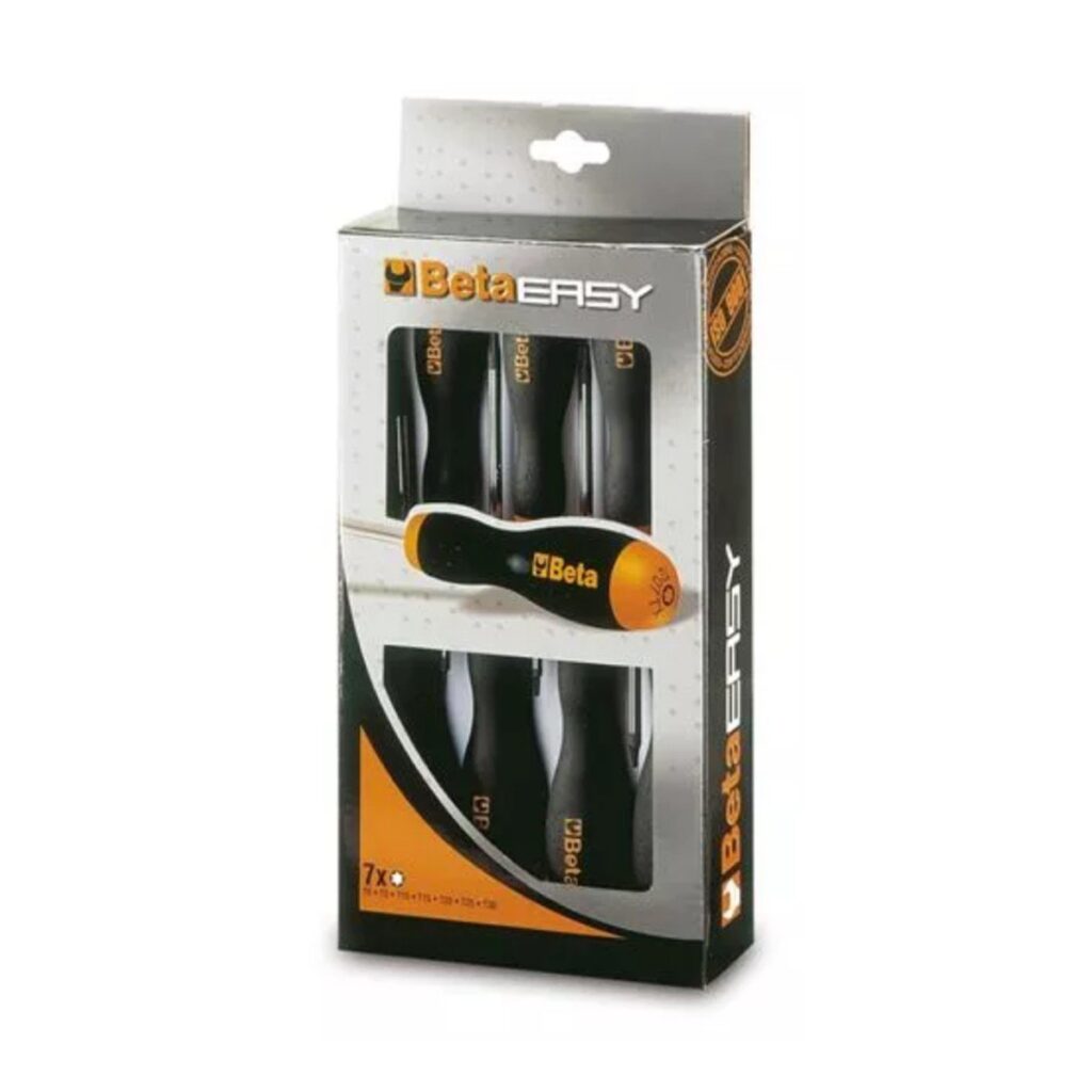 Beta Easy Torx schroevendraaierset 7 delig. T6-T8-