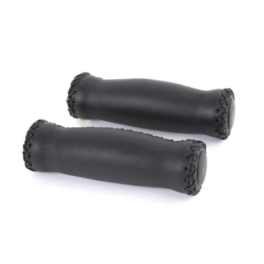 Falkx Handvat lederlook zwart lengte: 128/128mm