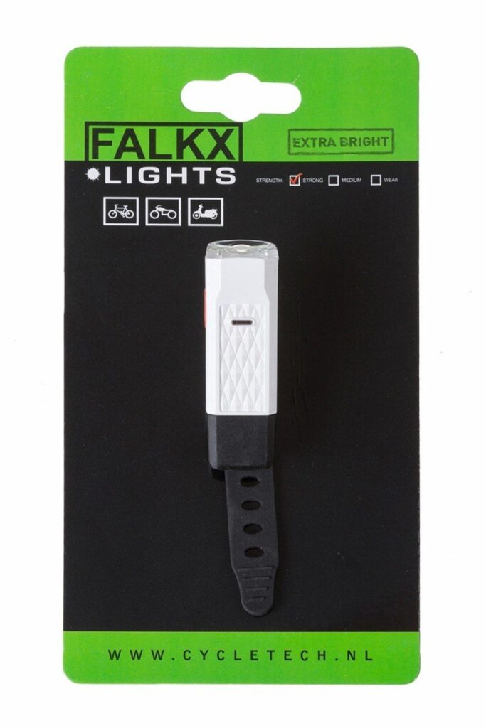 Falkx Mini koplamp LED. USB oplaadbaar