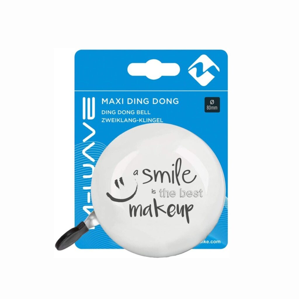 M-wave bel ding-dong 80mm “Smile the best make up”