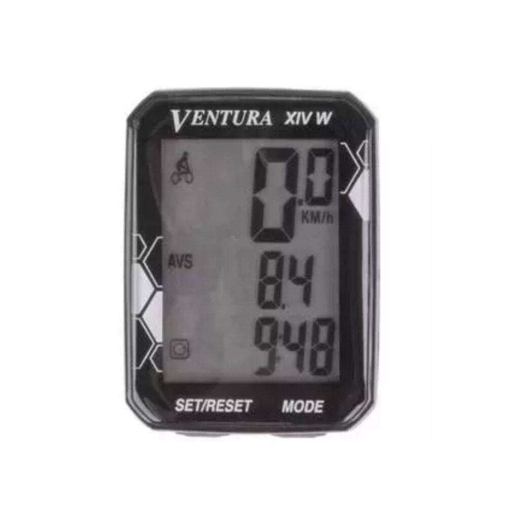 Ventura fietscomputer XIV, draadloos. 14 Functies