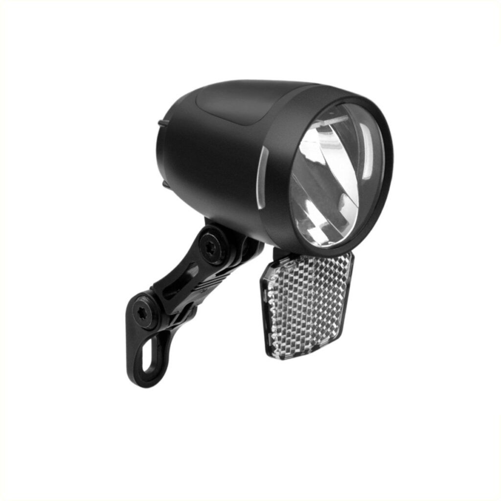 Falkx LED koplamp zwart. 3W witte led. Geschikt vo