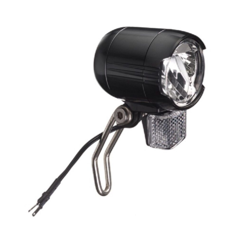 Falkx Black Iron koplamp zwart, Aluminium E-Bike 6