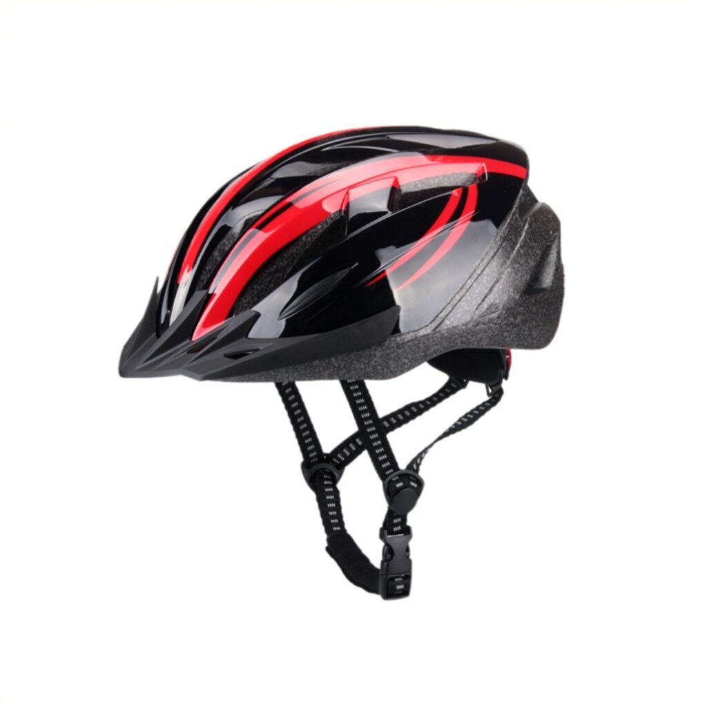 Falkx Helm, maat L 58-61cm rood/zwart. Voldoet aan