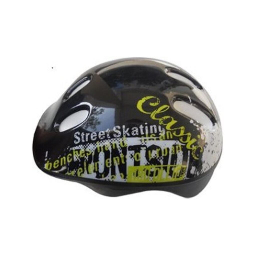 Falkx Kinderhelm zwart classic M (55-58cm)