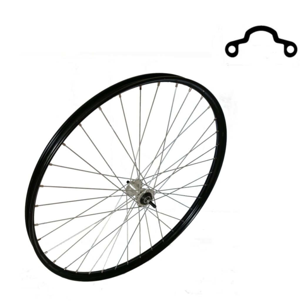 Falkx Voorwiel 28 x 1 1/2 zwart, Westwood alu velg met r