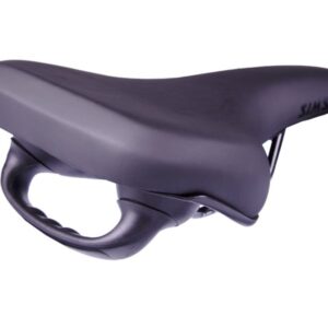 Simson zadel E-bike-Zwart