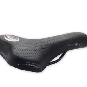 Selle Bassano zadel Volare M heren-Zwart