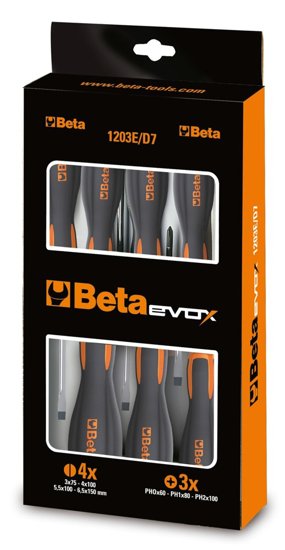 Beta Evox schroevendraaierset 8 delig