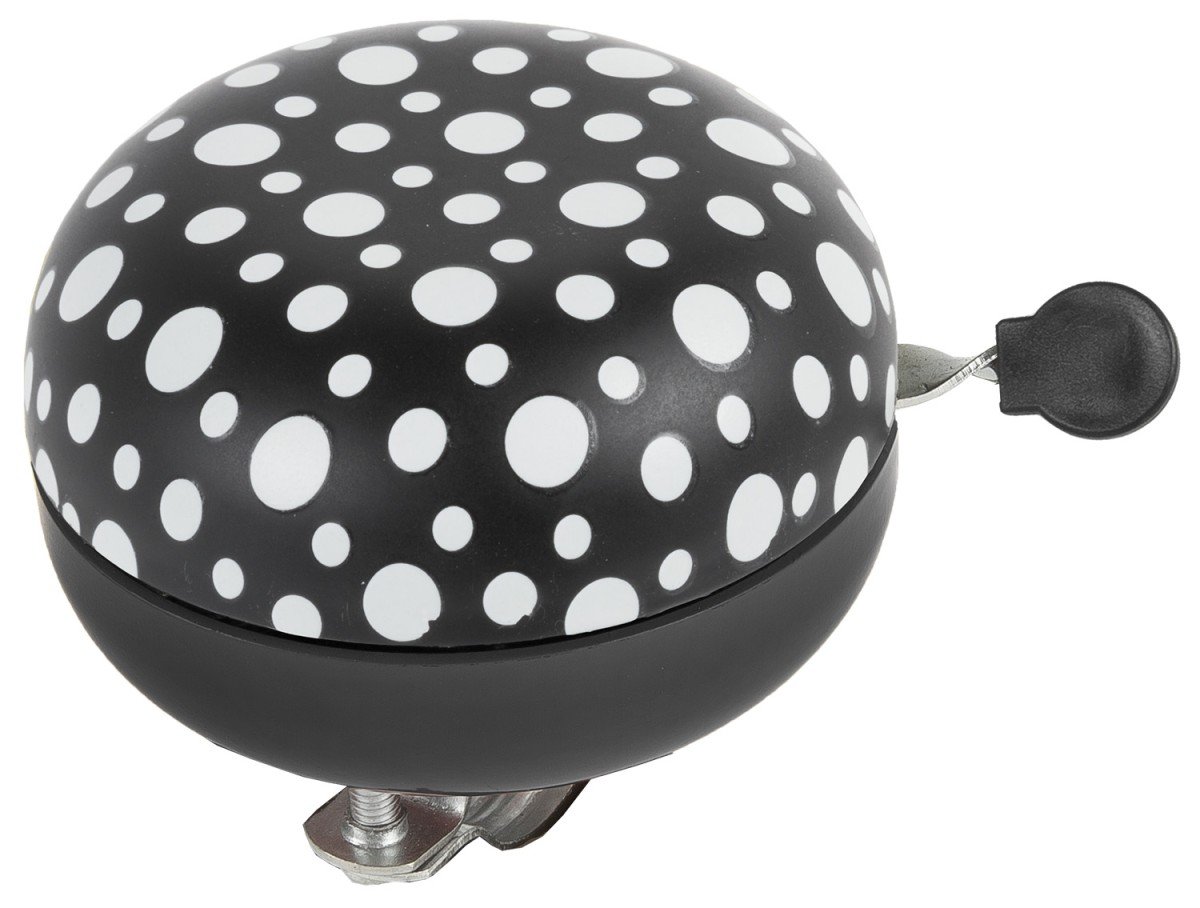 M-wave bel ding-dong 80mm-wit "glow in the d