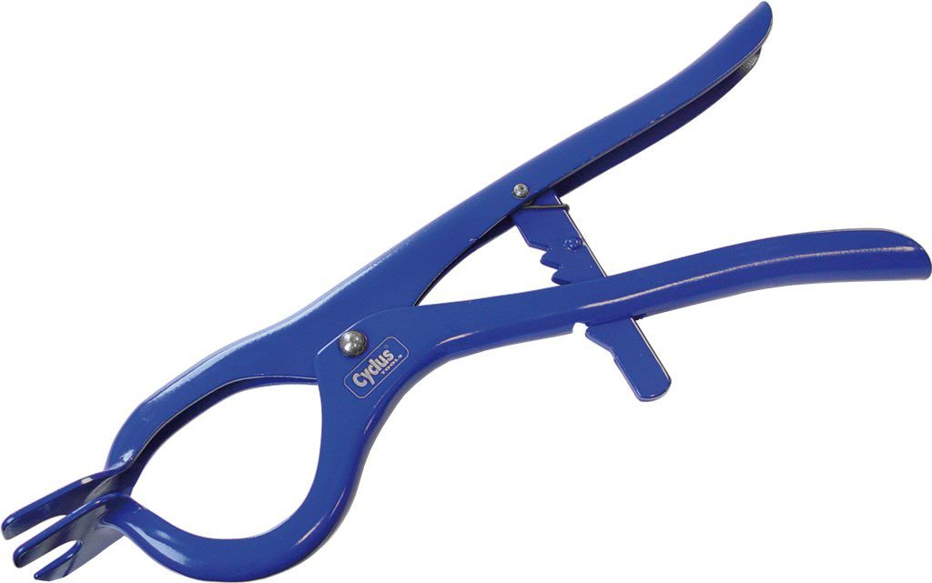 Cyclus spreidtang achtervork voor bandmontage