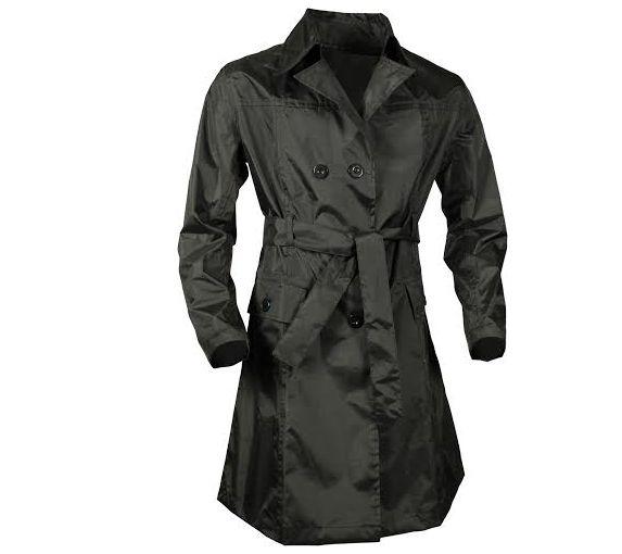 Greenlands Regenjas dames XXL zwart, met capuchon afneembaar