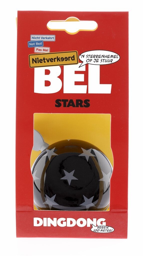 Niet Verkeerd bel ding-dong 60mm Stars, passend bi